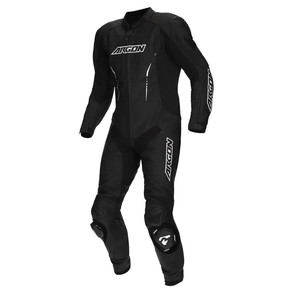 Argon Evade 1 Piece Race Suit - BLK WHT