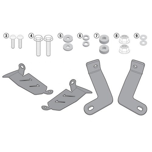 GIVI Fitting Kit for TE2118 MT-07 14