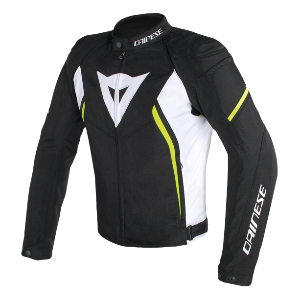 AVRO D2 TEX JACKET BLACK/WHITE/FLUO-YELLOW