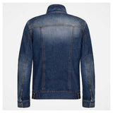PMJ Lucy Denim Jacket - MID BLUE