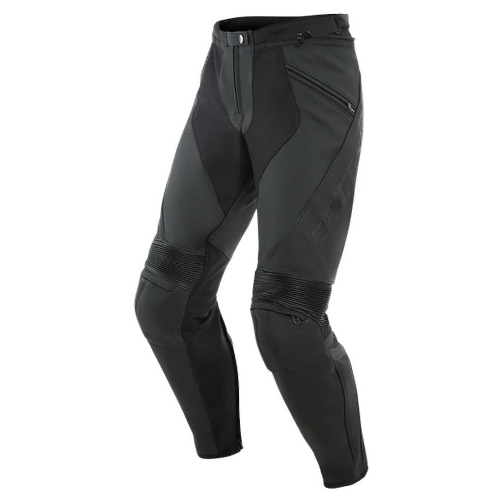 Dainese Pony 3 Leather Pants - BLACK-MATT