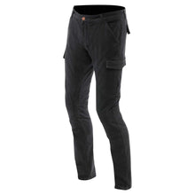 CARGO SLIM TAPERED PANTS BLACK