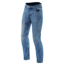 5-POCKET DENIM REGULAR PANTS BLUE