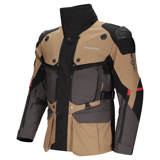 VORTEX ADVENTURE III JKT DK.GRY / BROWN / BLK