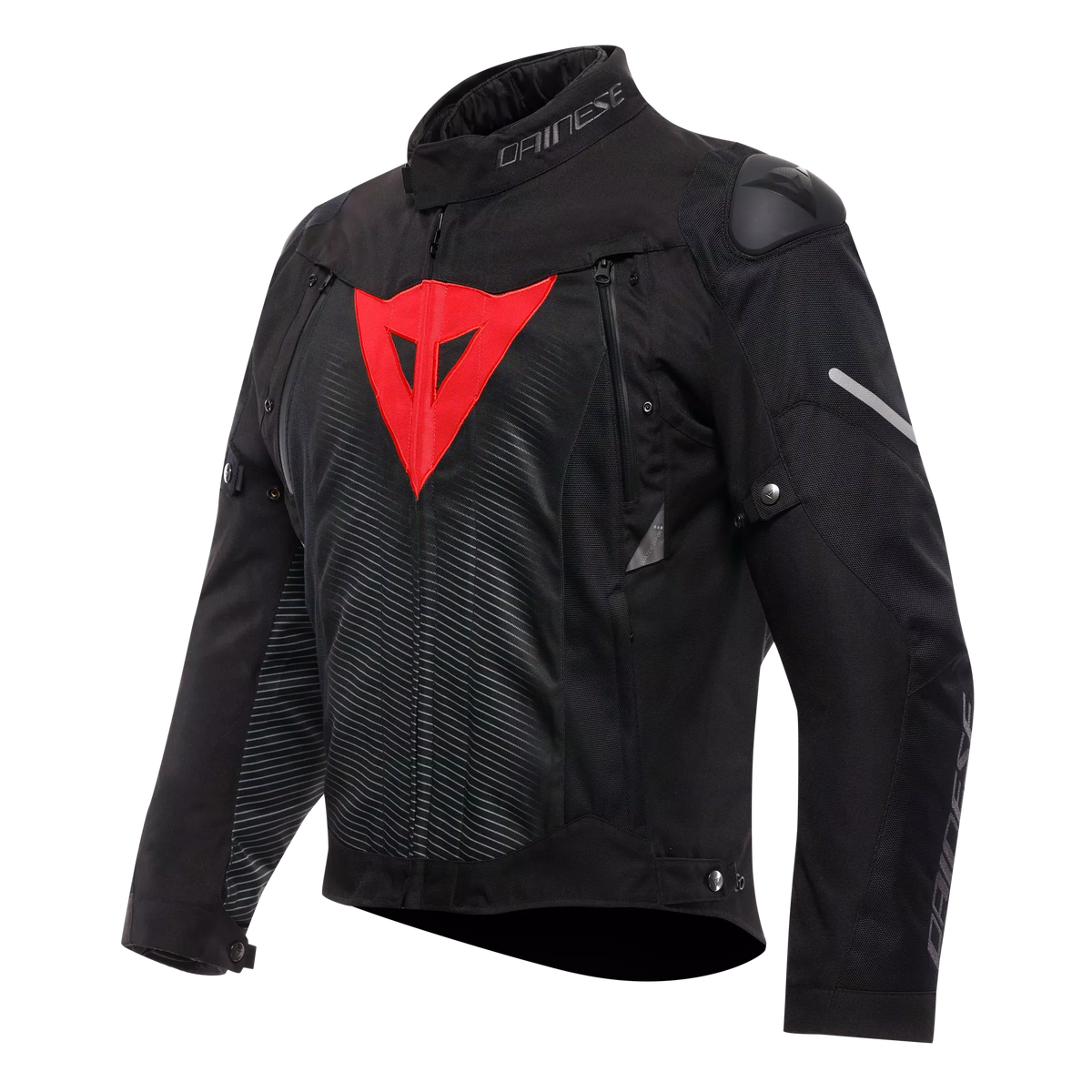 SUPER SPRINT D-DRY JACKET BLACK/BLACK/RED-LAVA