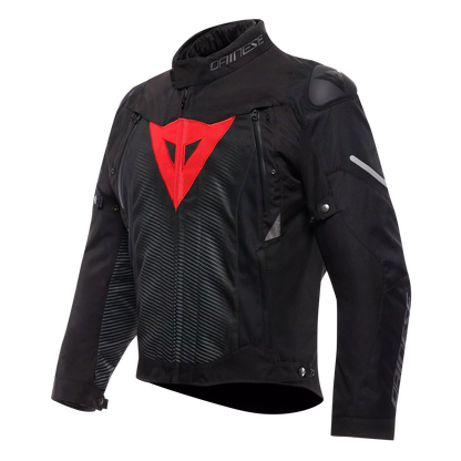 SUPER SPRINT D-DRY JACKET BLACK/BLACK/RED-LAVA