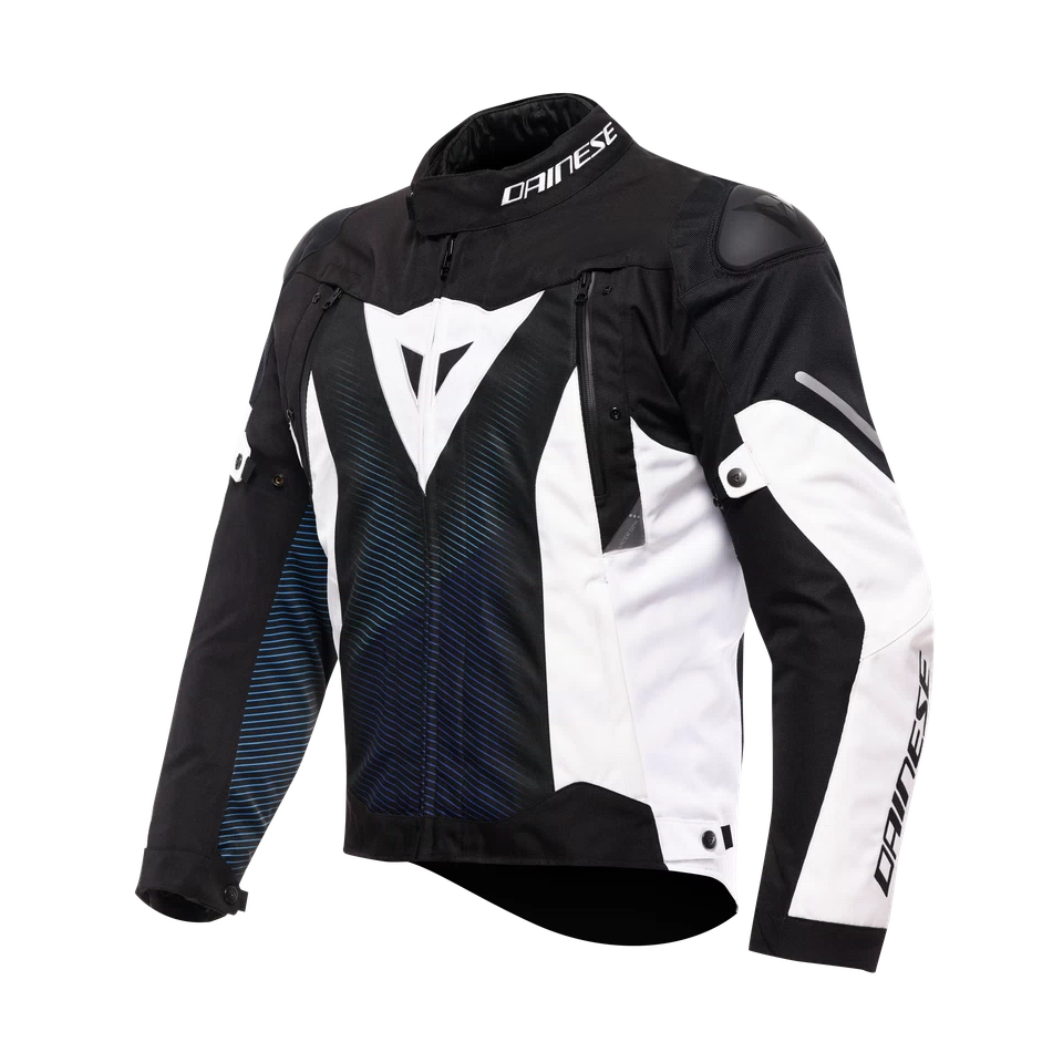 SUPER SPRINT D-DRY JACKET BLACK/BLUE/WHITE
