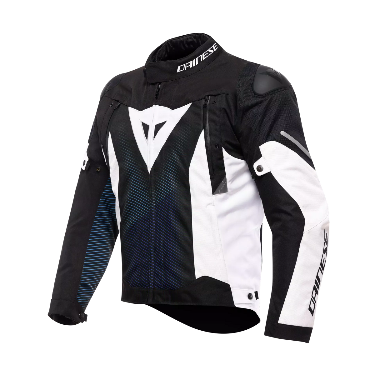 SUPER SPRINT D-DRY JACKET BLACK/BLUE/WHITE