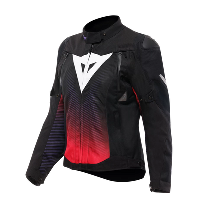 SUPER SPRINT D-DRY JACKET WMN BLACK/FUCHSIA/WHITE