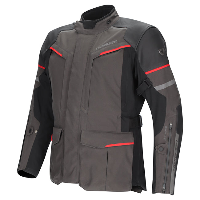 NORDIC EVOLUTION JKT DK.GRY / RED