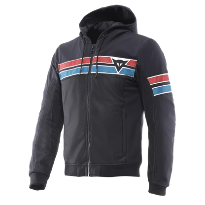 VINTEDGE AIR TEX JACKET BLACK/BLUE/RED