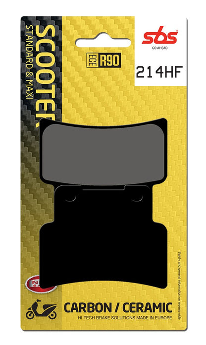SBS FRICTION - Ceramic Front Scooter Brake Pads (SBS 844) - 214HF-