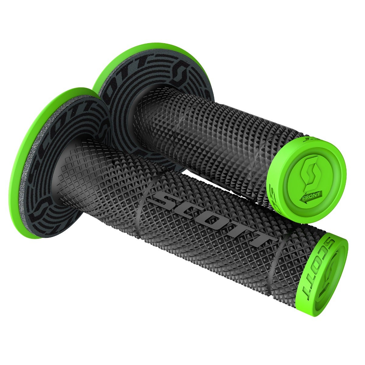 SCOTT GRIP - SX II & DONUT NEON GREEN/BLACK