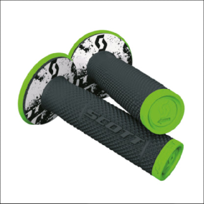SCOTT GRIP - SX II & DONUT NEON GREEN/BLACK