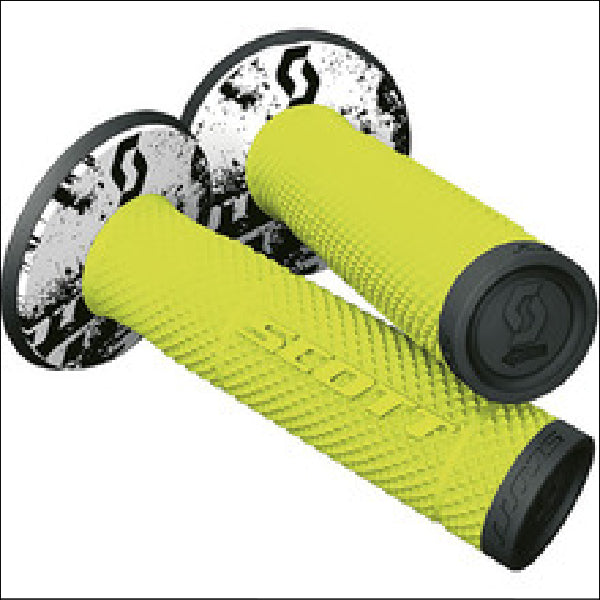 SCOTT GRIP - SX II & DONUT BLACK/NEON YELLOW W/ DONUTS
