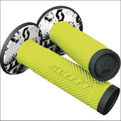 SCOTT GRIP - SX II & DONUT BLACK/NEON YELLOW W/ DONUTS