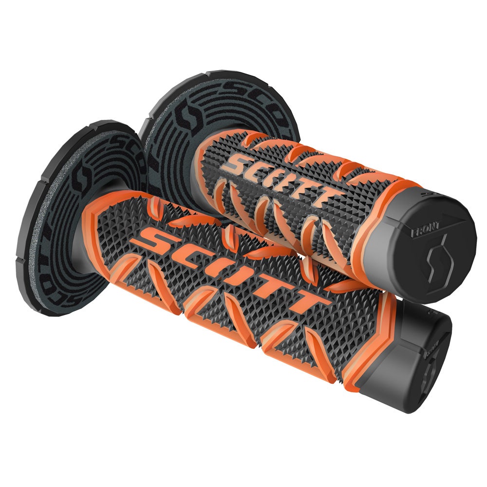 SCOTT GRIP - DIAMOND ORANGE/BLACK