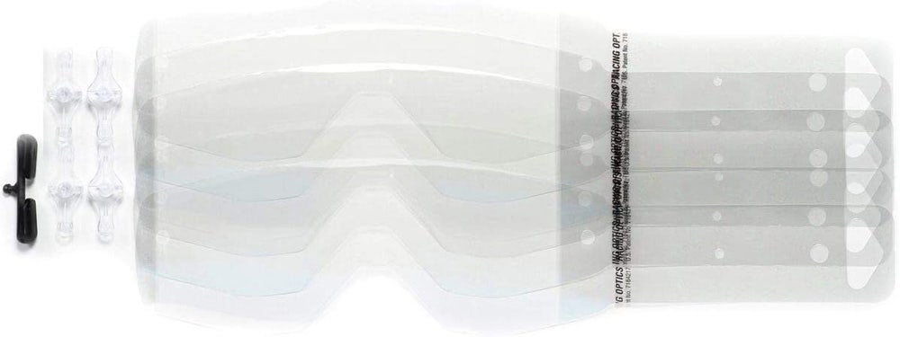 SCOTT LAMINATED TEAR OFF - PRIMAL/HUSTLE (3 PACKS OF 3)
