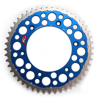 RENTHAL TWINRING REAR SPROCKET BLU 50T (2240-520-50GPBU)