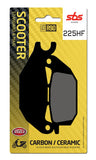 SBS FRICTION - Ceramic Rear Scooter Brake Pads (SBS 784) - 225HF-