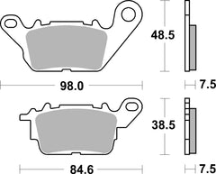 SBS FRICTION - Ceramic Front Scooter Brake Pads - 226HF-