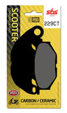 SBS FRICTION - Carbon Tech Front Scooter Brake Pads (SBS 931) - 229CT-