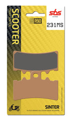 SBS FRICTION - Sinter Front Scooter Brake Pads - 231MS-