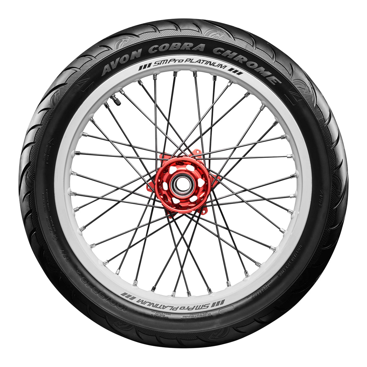 Avon Cobra Chrome 130/60VR23 Front / Rear Tyre (65V Rating) AV91