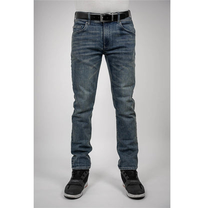 Bull-It 24 Mens Ajax Straight (aa) Regular - Steel Blu