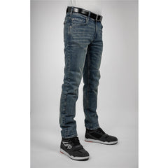 BULL-IT 24 MENS AJAX STRAIGHT (AA) REGULAR - STEEL BLU (32)