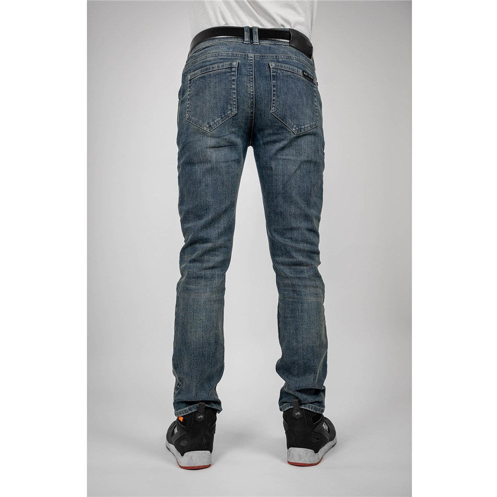 BULL-IT 24 MENS AJAX STRAIGHT (AA) REGULAR - STEEL BLU (34)