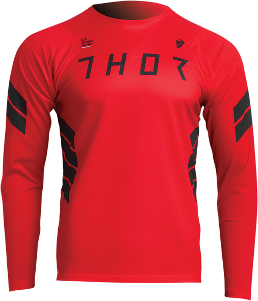 Assist Jersey LS Red/Black XS 5020-0031