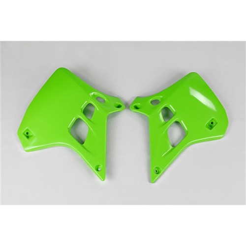 /UFO Radiator Shrouds KX125 90-91 (GRN)