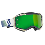 SCOTT Fury Goggle - blue/green | green chrome lens
