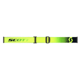 SCOTT Fury Goggle - neon green/neon yellow | yellow chrome lens