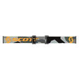 Goggle Fury camo grey/yellow silver chrome works