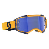 SCOTT Fury Goggle - dark yellow/dark blue | blue chrome lens