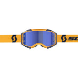 SCOTT Fury Goggle - dark yellow/dark blue | blue chrome lens