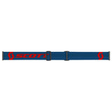 SCOTT Goggle Fury clear dark blue/neon red clear works