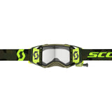 SCOTT Prospect Super WFS Goggle - khaki green/neon yellow | clear lens