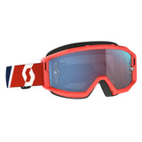 SCOTT Primal Goggle - red/blue | blue chrome lens