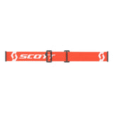 Goggle Primal orange/white orange chrome works