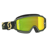 SCOTT Primal Goggle - camo kaki | yellow chrome lens