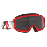 SCOTT Primal Sand Dust Goggle - camo white/red | dark grey lens