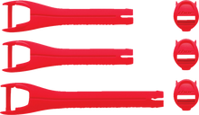Strap Kit Blitz Yth XR Red/Char 3430-1045