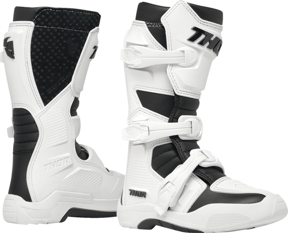 Boot Yth Blitz XR White/Black 6 3411-0750
