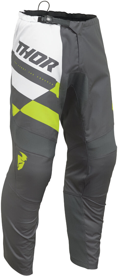 Pant Sector Yth Checker Grey/Acid 22 2903-2435