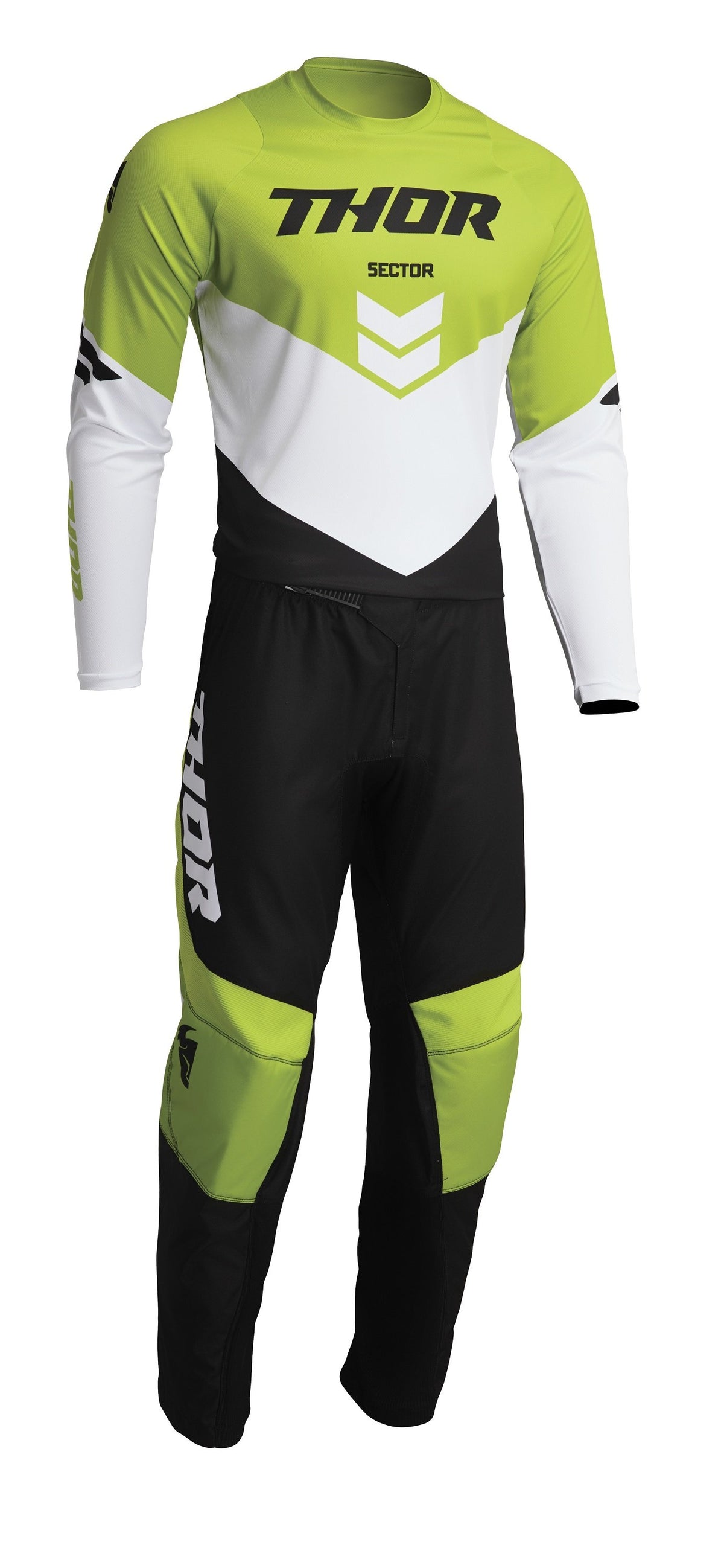 Jersey Sector Chev Black/Green – L 2910-6475