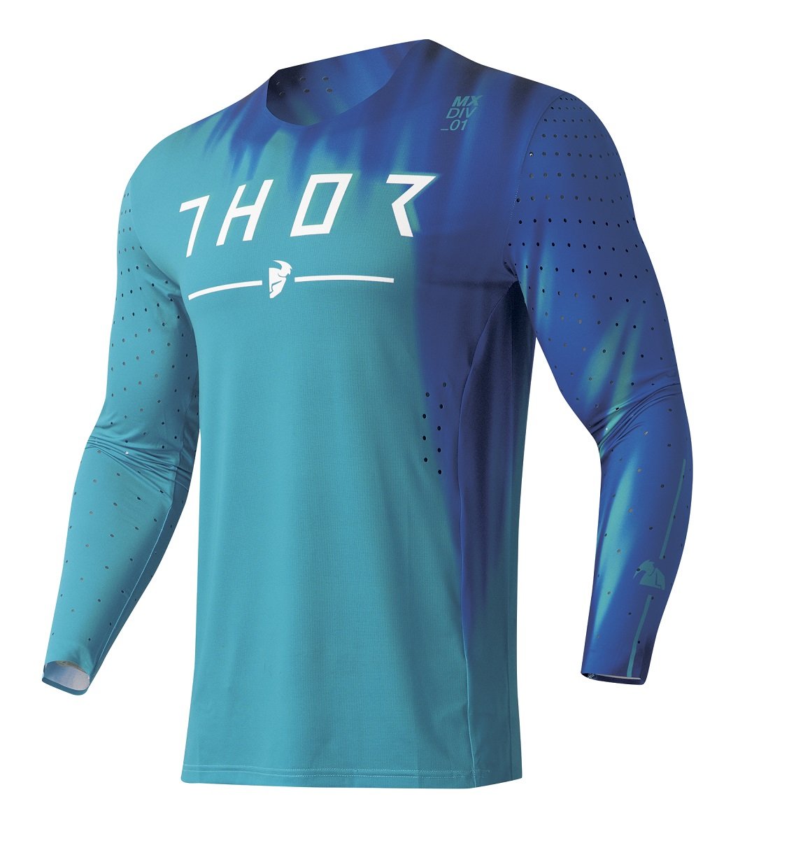 Jersey Prime Freeze Aqua/Navy SM – M 2910-7457