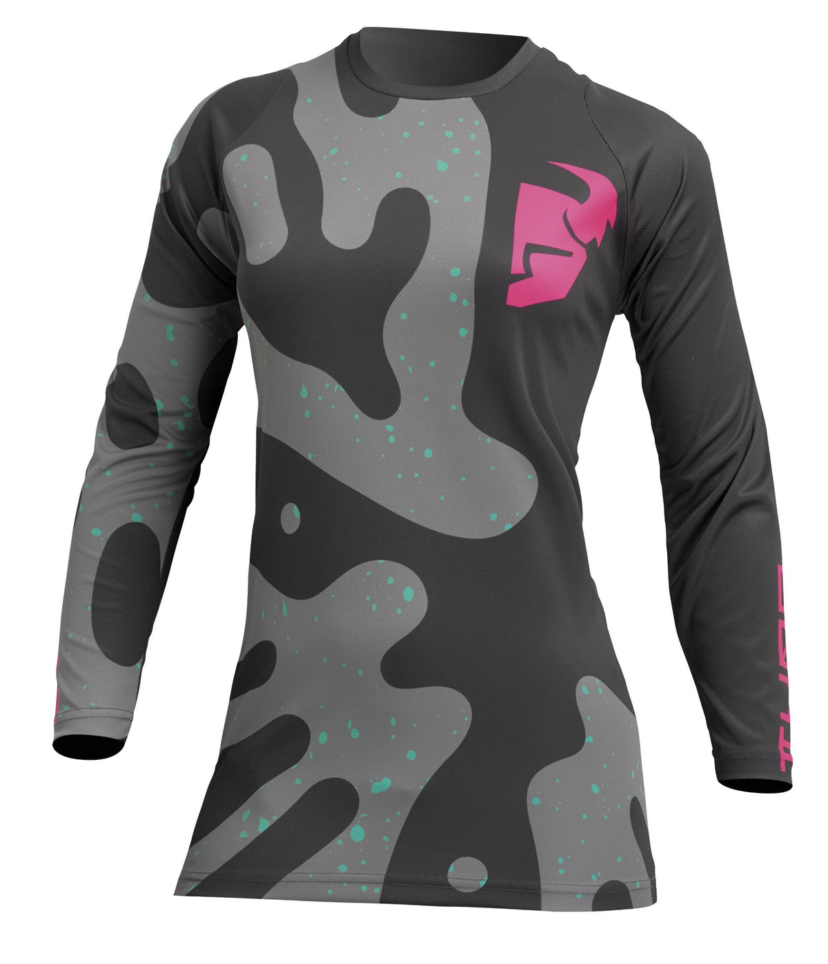 Jersey Sector Disguise Gray/Pink XS – L 2911-0260